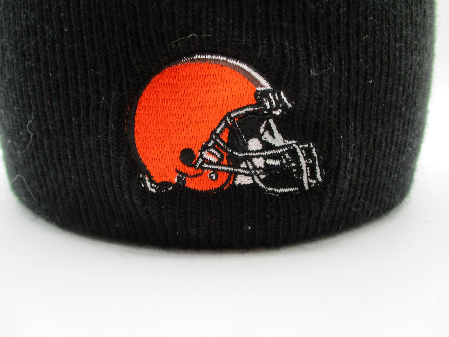 Cleveland Browns Hat Cap Knit Beanie One Size Black NFL Football Bud Light Mens1