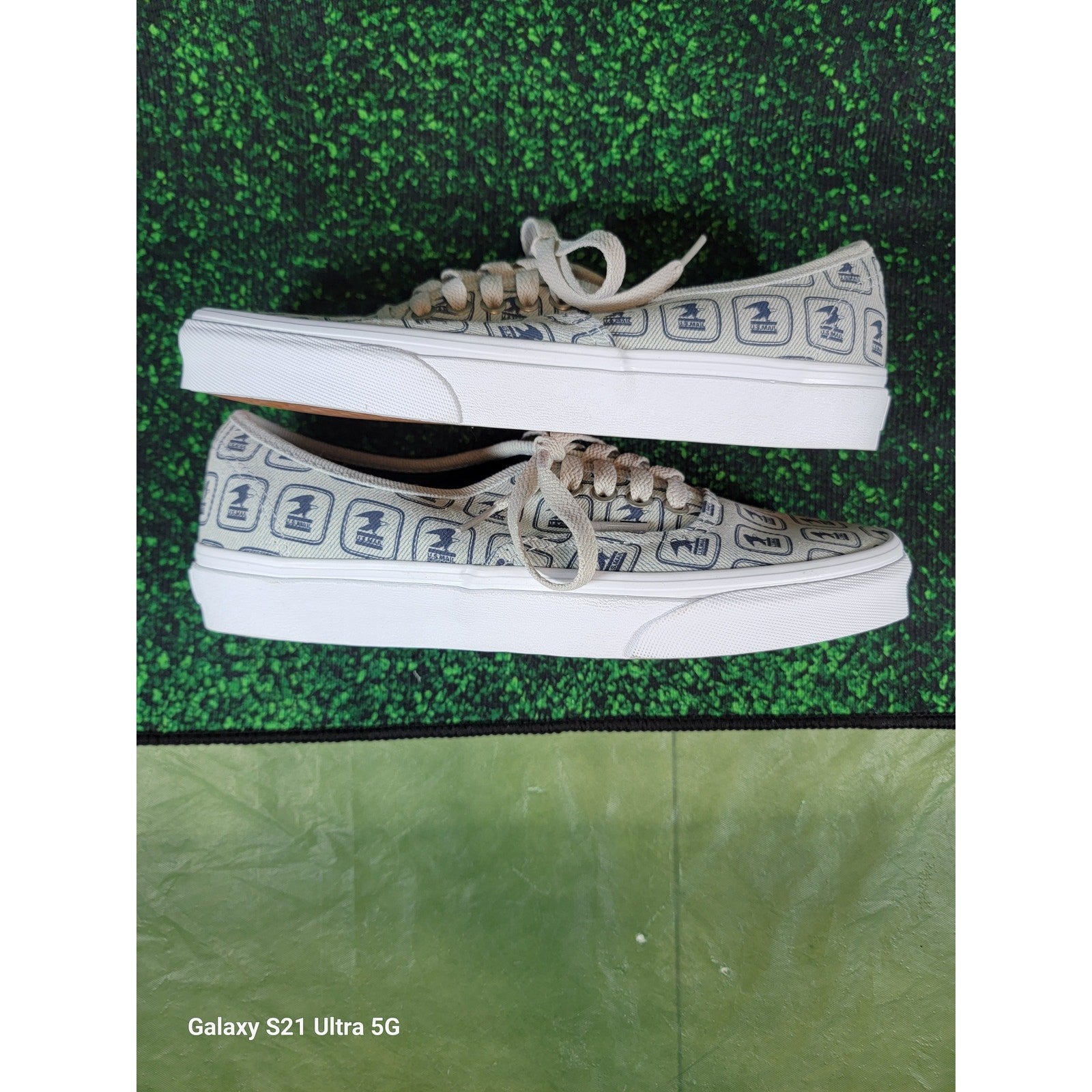 Vans USPS x Authentic 'Denim' Size 8.5 Mens VN0A5KRDJZ8 Original Box4