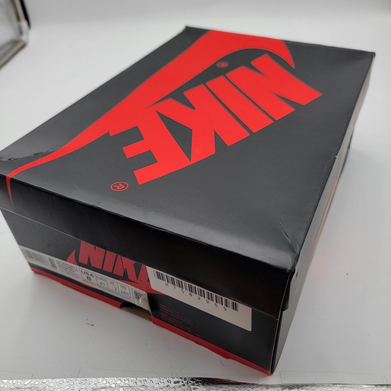Air Jordan 1 Retro High OG Court Purple 2.0 555088-500 Men's 8 OG All Preowned8
