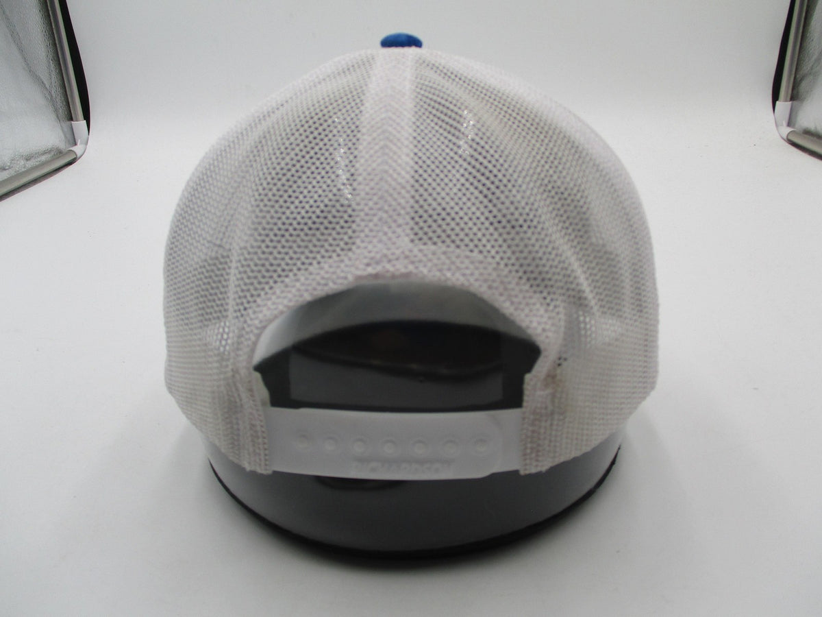 Garmin Hat Cap Snap Back Mens One Size Blue Camo Mesh Trucker Richardson 112PFP7
