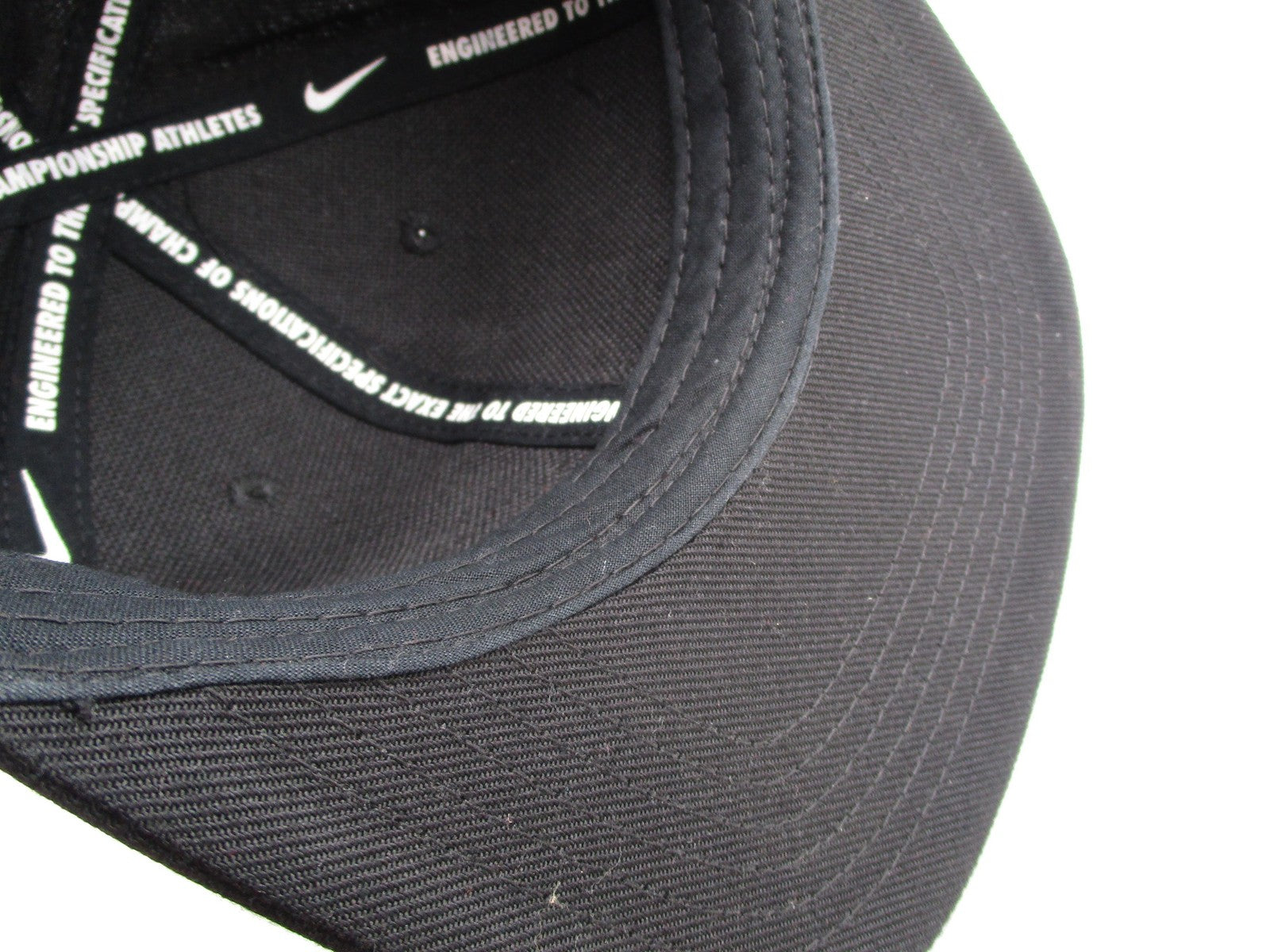 Nike Hat Cap Snap Back Boys Adjustable Black Embroidered Baseball Twill Logo12