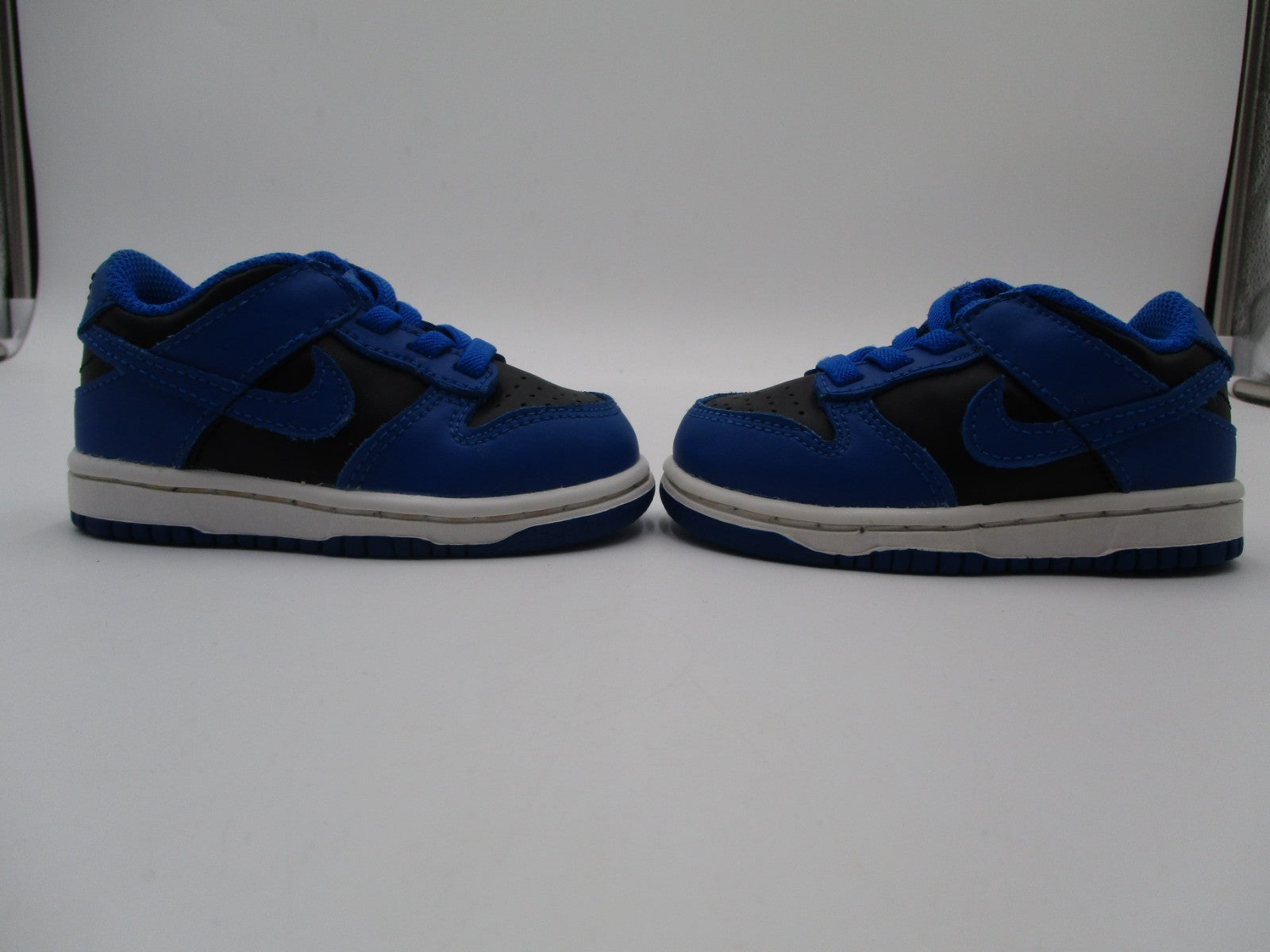 Nike Kids Sneaker Bundle – Royal Blue/Black & Green/White – Sizes 7C + 7Y (1A8)1