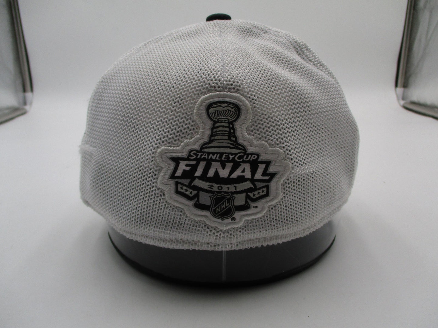 Boston Bruins Hat Cap Fitted One Size White NHL Hockey Mens Stanley Cup Reebok6