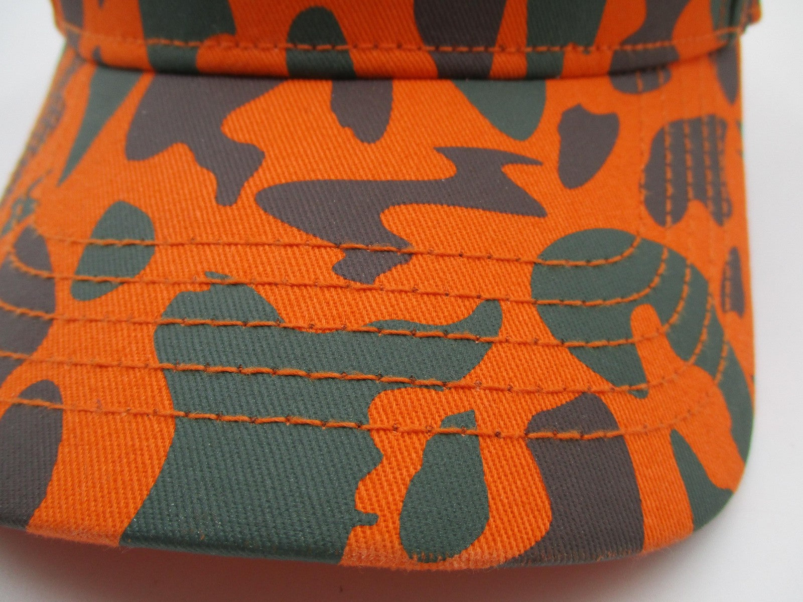 Von Dutch Hat Cap Snap Back Mens One Size Orange Camo Hunting Patch Chris Brown3