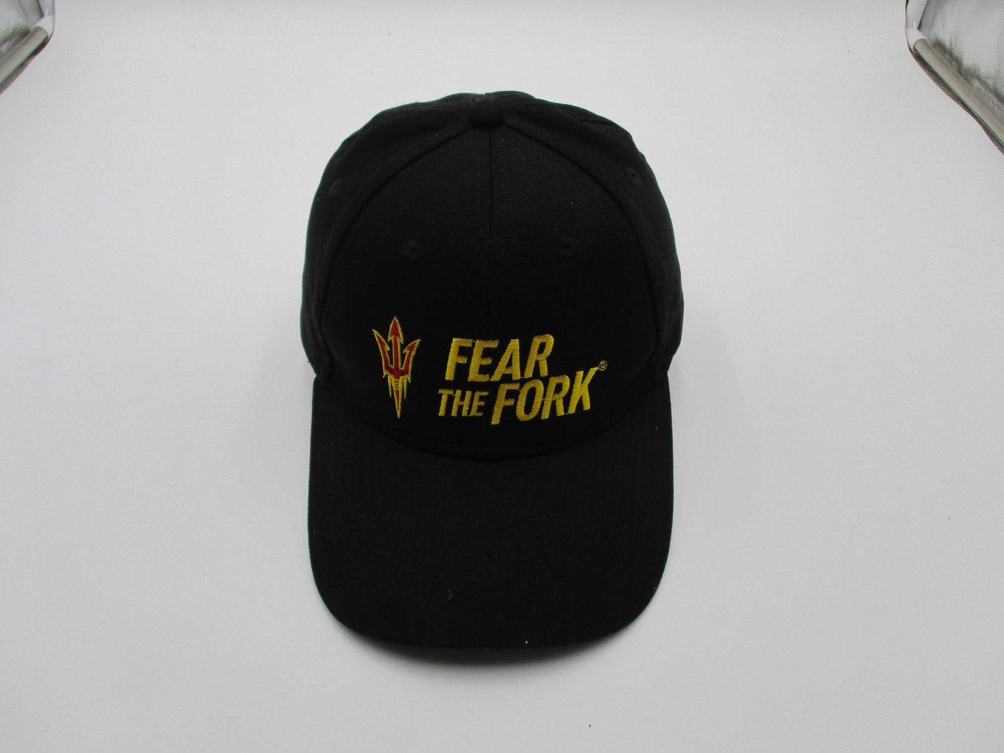 Arizona State Sun Devils Fear The Fork Hat Cap Strap Back One Size Black NCAA2