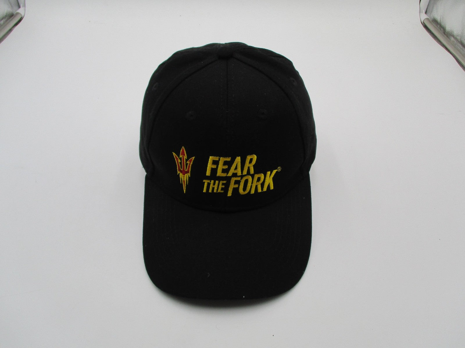 Arizona State Sun Devils Fear The Fork Hat Cap Strap Back One Size Black NCAA2