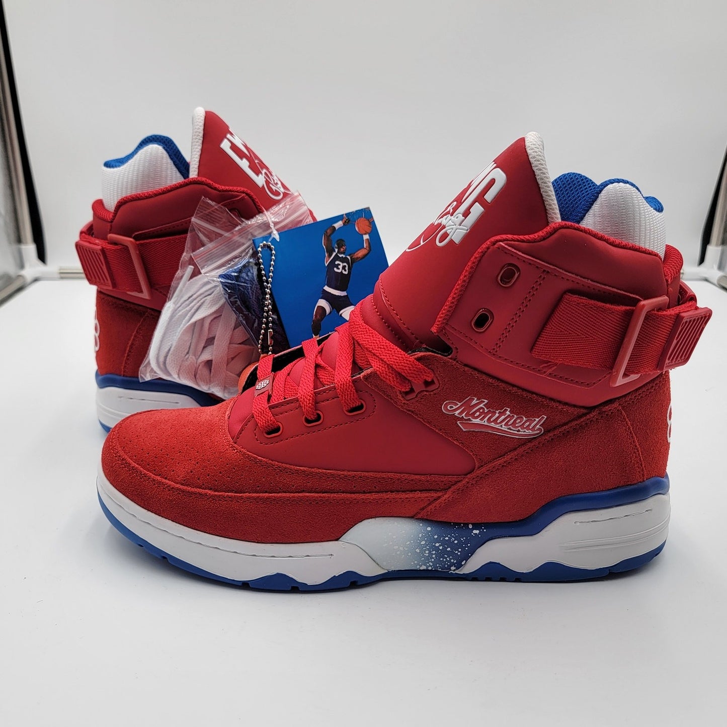 Ewing Athletics 33 Hi Montreal (Red) Sz 11 Mens 1BM020796161
