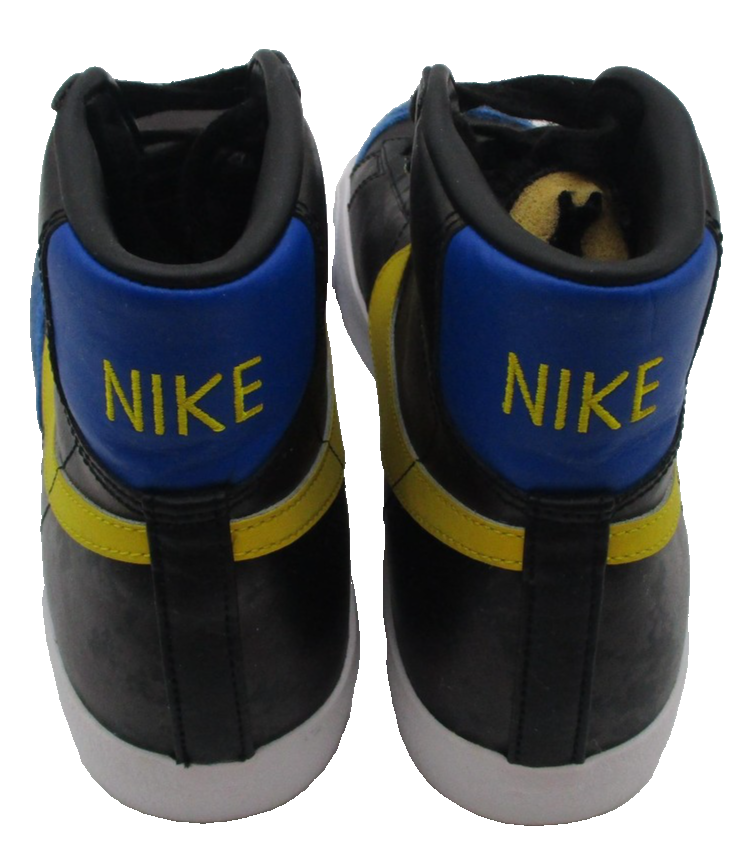 Nike Blazer Mid '77 Peace Love Basketball Shoes Mens 8.5 Black DC1414-001 (1U6)7