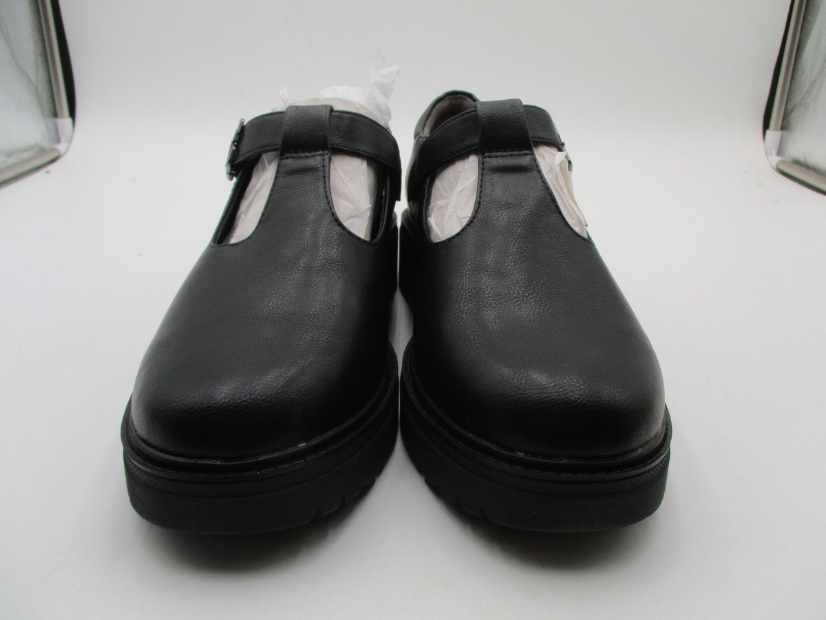 Dr Scholl's Bringitjane Shoes Womens Size 10 Black Mary Jane Flats Comfort Work1
