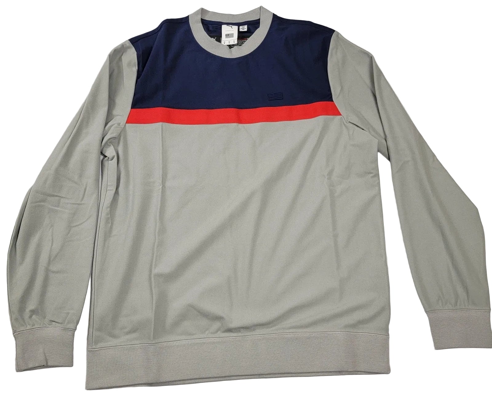 Puma x The Marathon Clothing Mens Long Sleeve Crew Sz M 531222 01