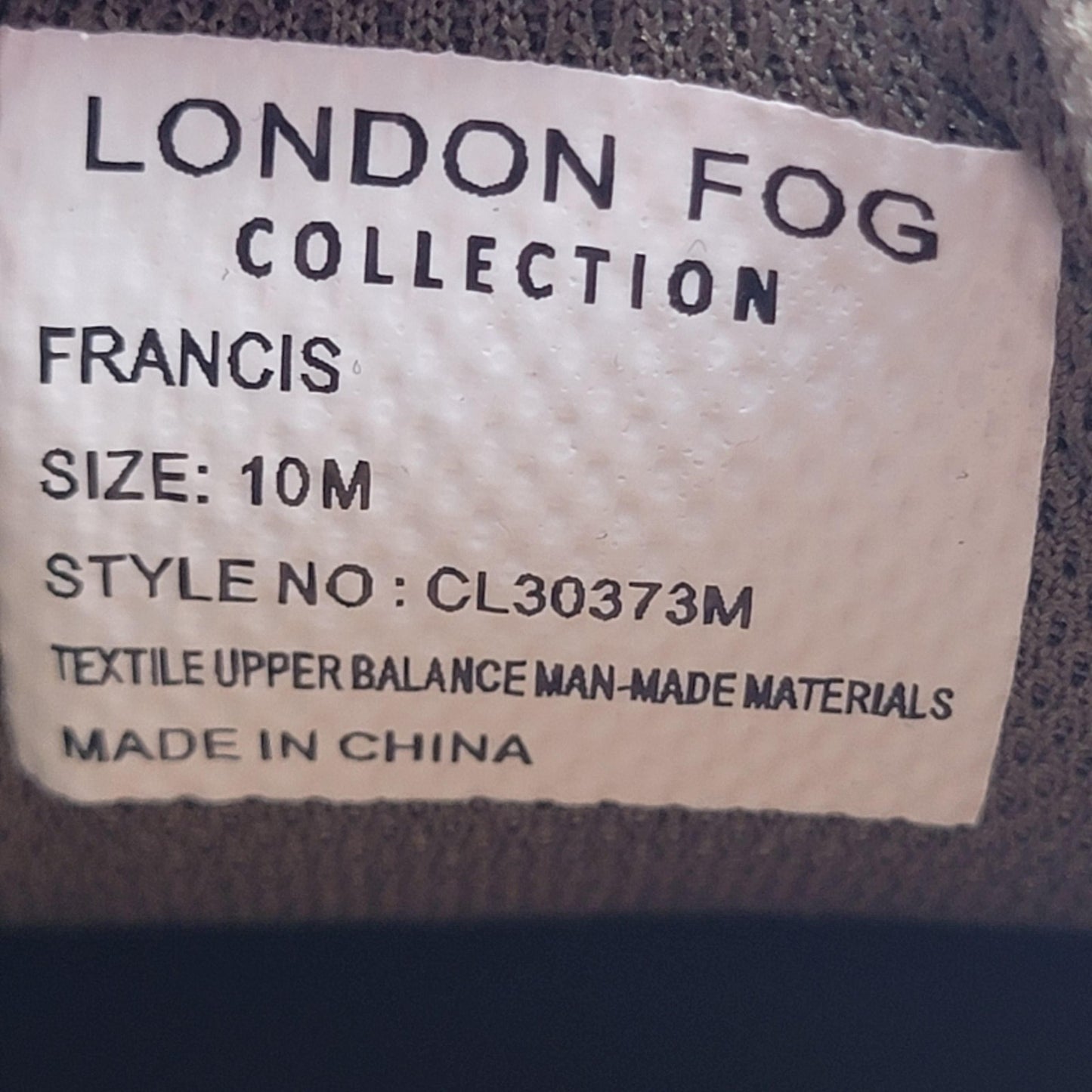 London Fog Shoes Mens Size 10 Dark Olive Francis Memory Foam Slip On Comfort7