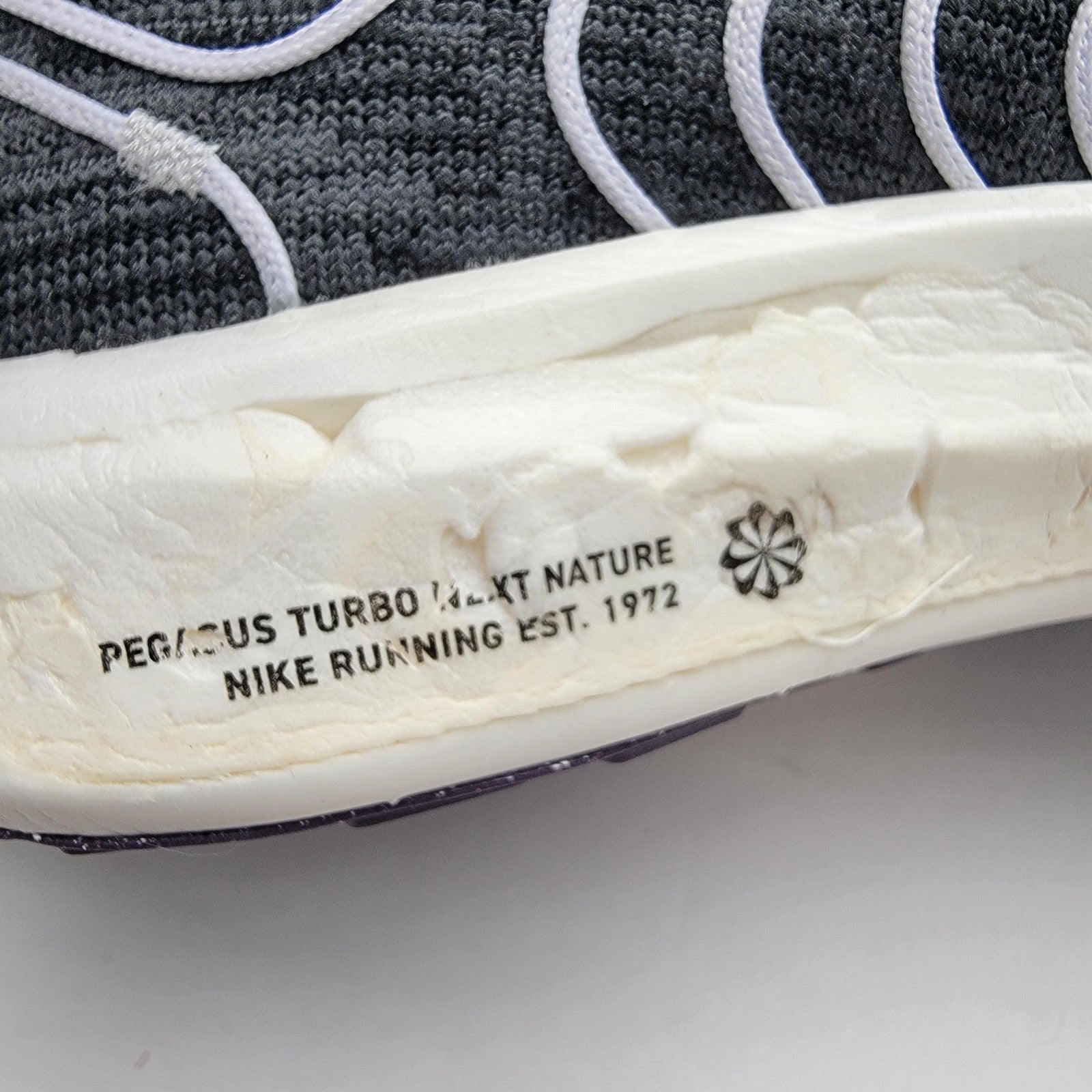 Nike Wmns Pegasus Turbo Next Nature 'Black Peach Purple' Sz 7 DM3414003