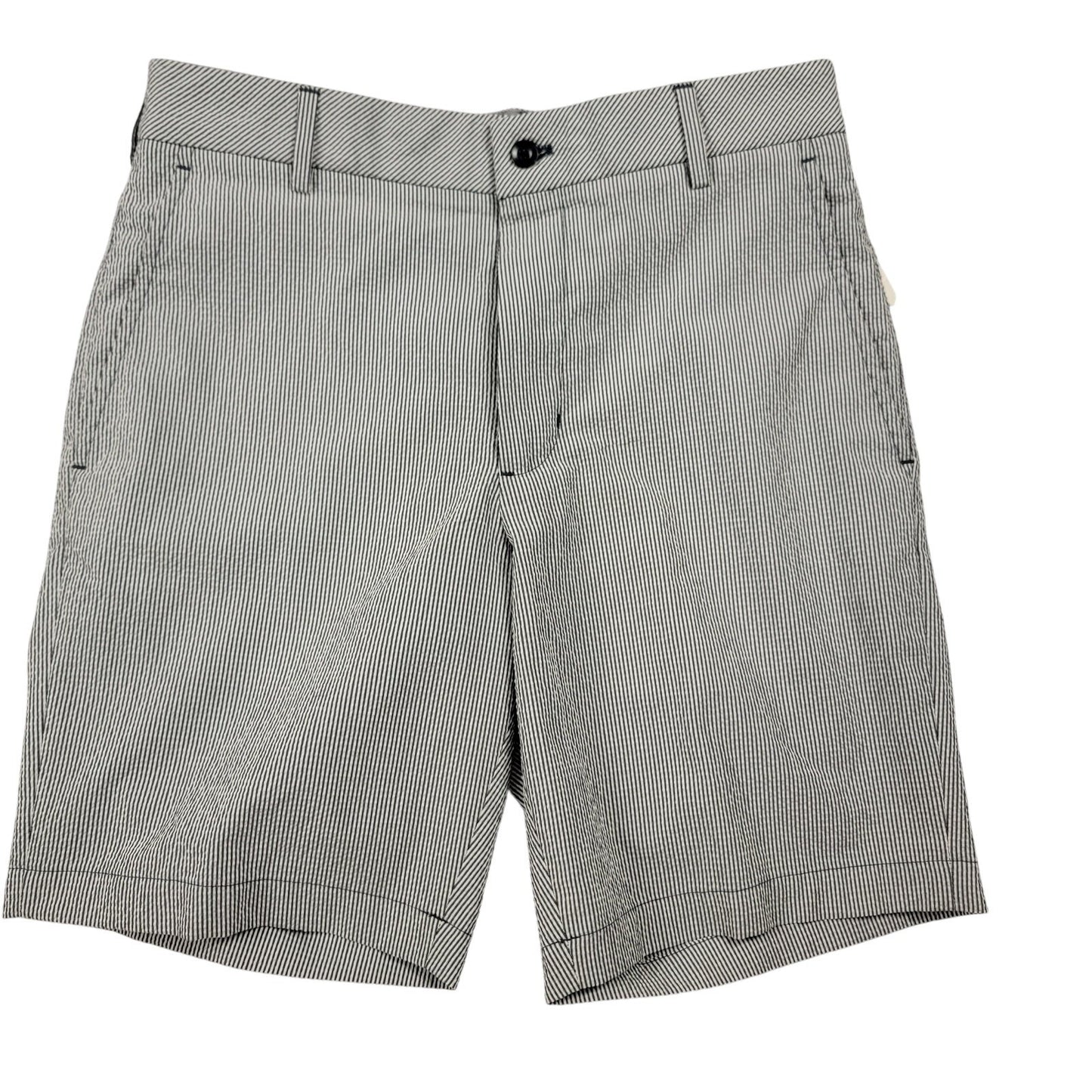 Walter Hagen Clubhouse Seersucker Golf Shorts Men’s 30 Navy 9” Inseam Stretch 0