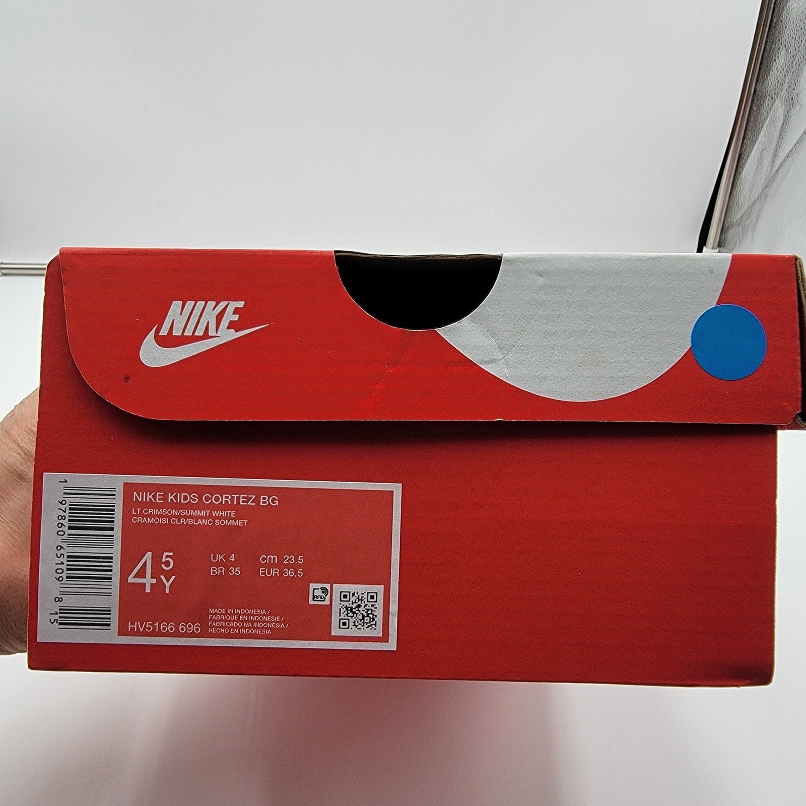 Cortez GS 'Valentine's Day 2025' Red/White Sz 4.5Y HV516669610