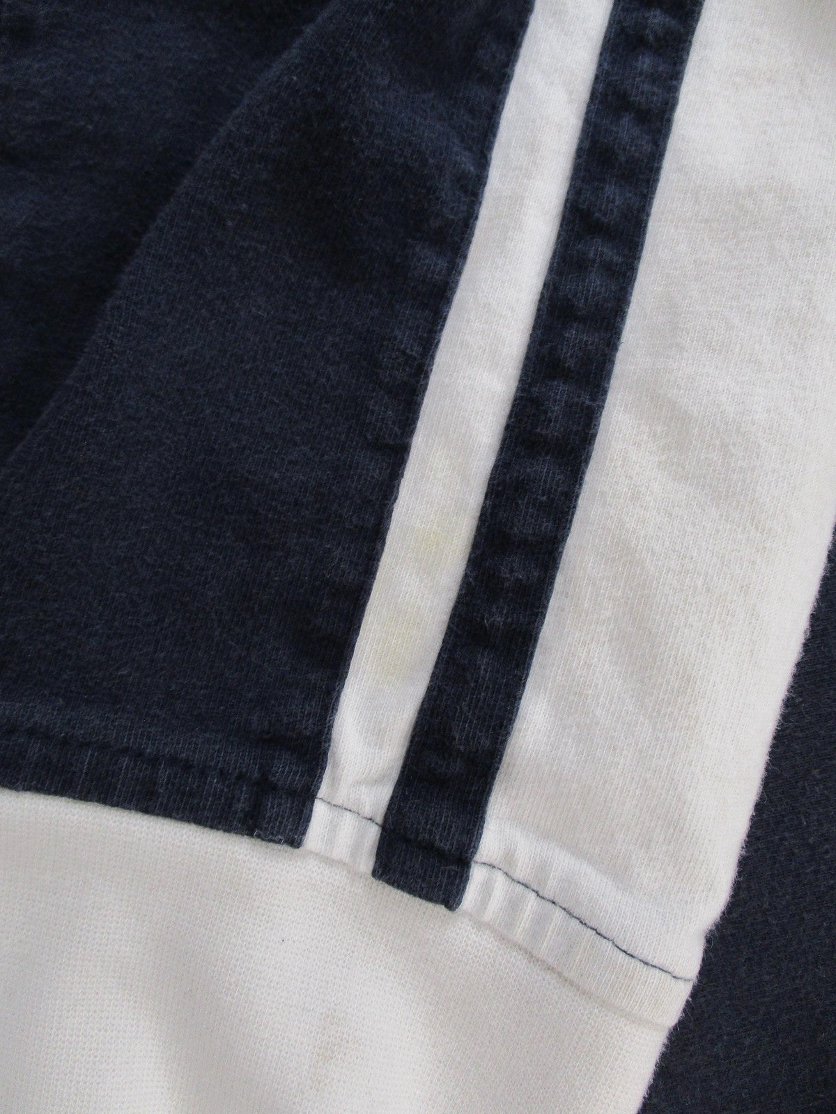 Callaway Golf Sport Polo Shirt Mens XL Blue Long Sleeve Cotton Striped Collared11