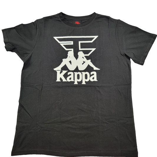 Kappa x Faze Clan TShirt Mens Sz S Black White Streetwear Short Sleeve Men NEW0