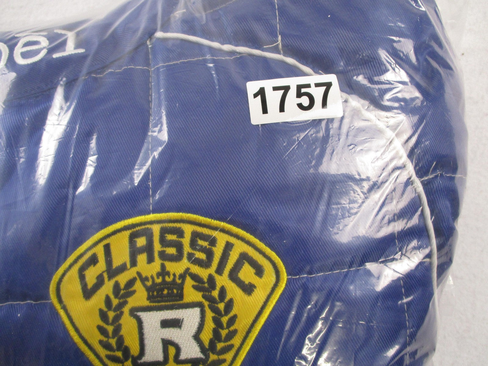R3bel Jacket Mens 2XL Blue Racing Speed Car Graphic Quilted Satin Bomber15