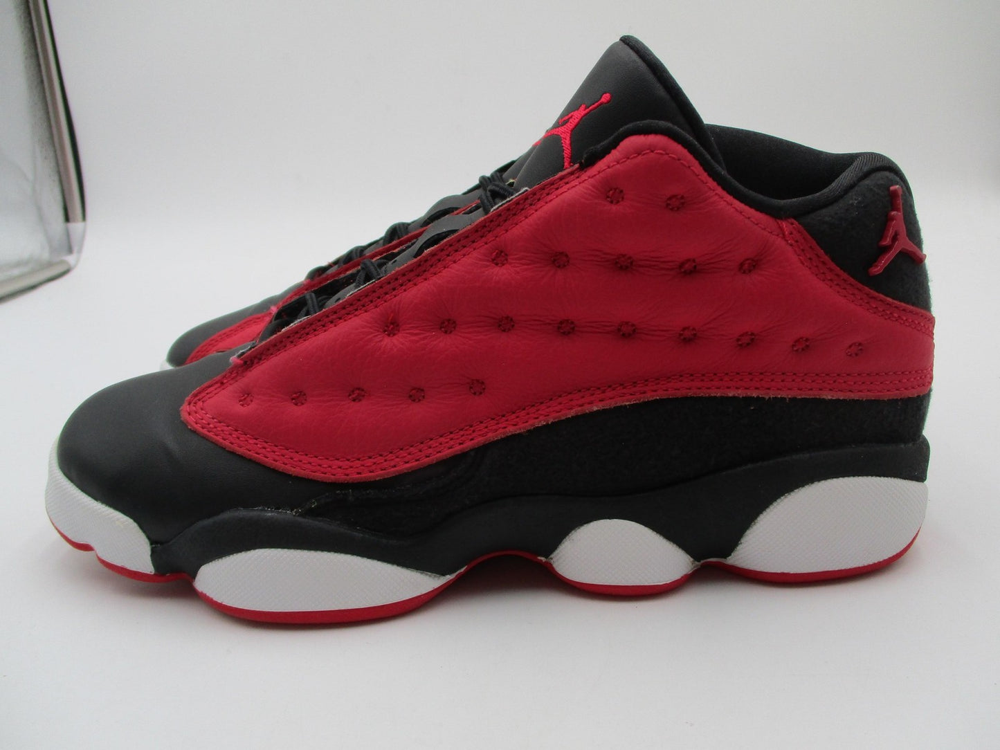 Jordan Air Jordan 13 Retro Low Shoes Youth 5.5Y Black Red Sneakers DA8019-0616