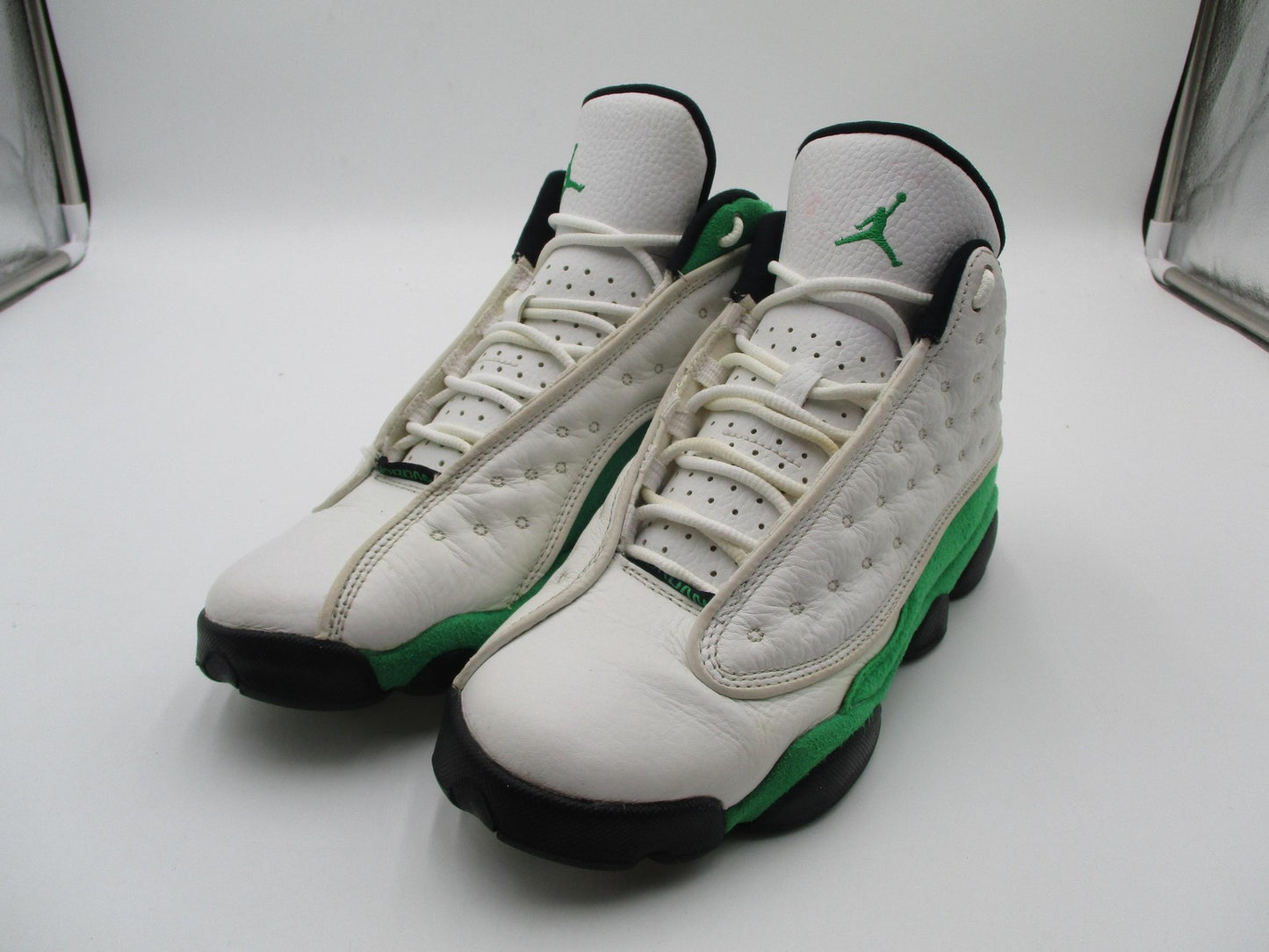 Jordan Air Jordan 13 Retro Shoes Youth 5.5Y Lucky Green Sneakers DB6536-1130