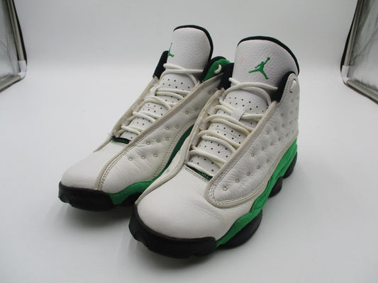 Jordan Air Jordan 13 Retro Shoes Youth 5.5Y Lucky Green Sneakers DB6536-1130