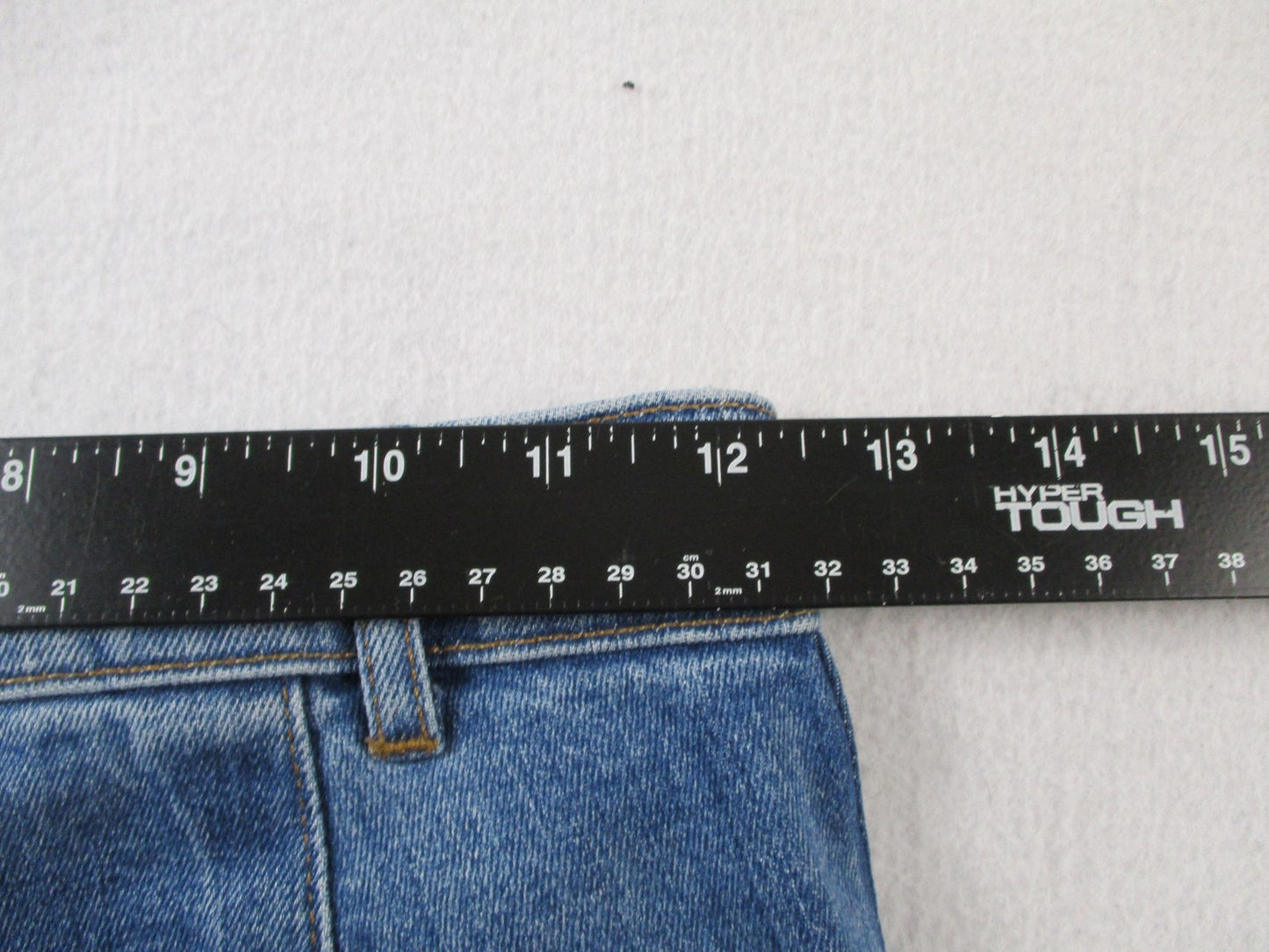 Madewell Jeans Womens 24 Blue High Rise Straight Button Fly Stretch Denim 145712