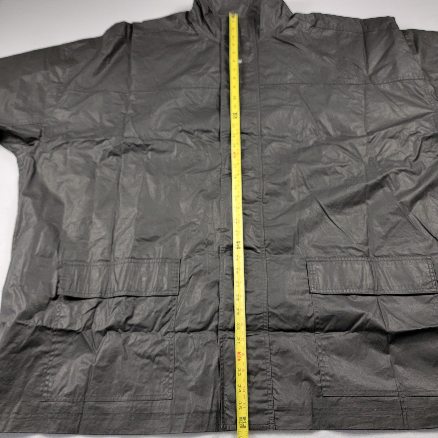 Yeezy Gap Engineered by Balenciaga Coated Cotton Parka Black Sz L10
