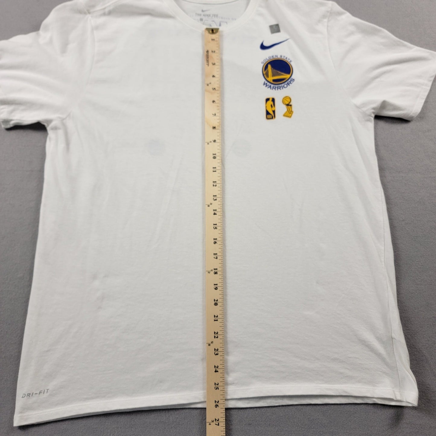 Golden State Warriors 2018 NBA Champs Nike Drifit T White Sz XXL8
