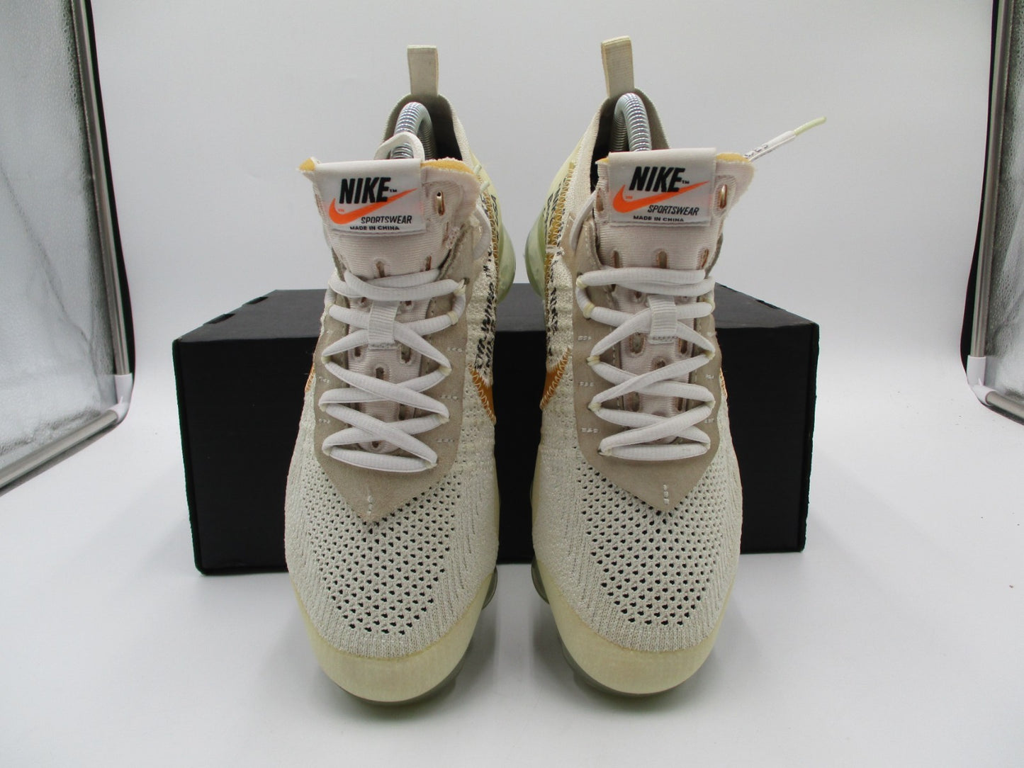 Nike Off-White Air VaporMax 2017 “The Ten” Sail/White AA3831-100 Size 7 (1H2)4