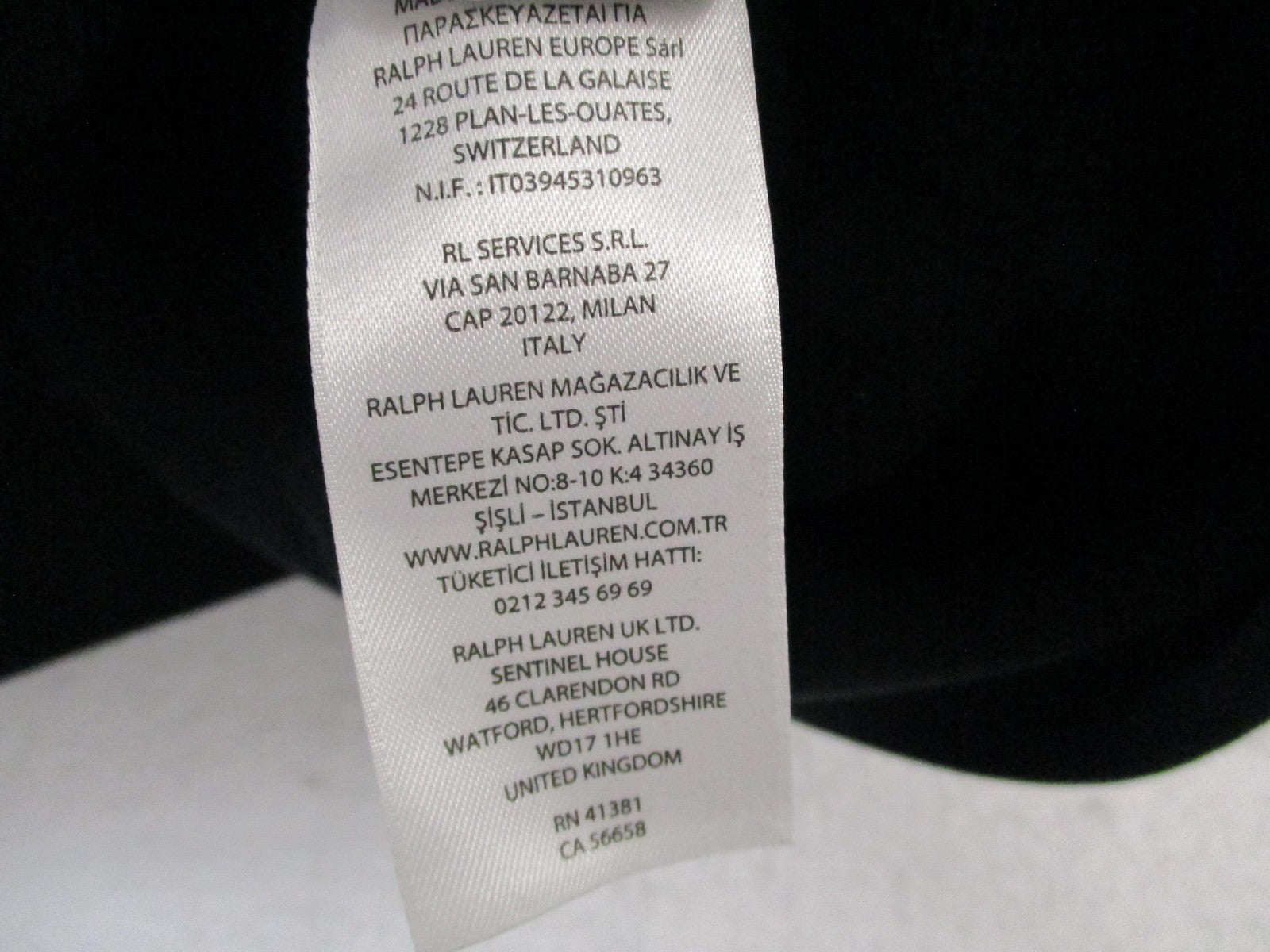 Polo Ralph Lauren Sweatshirt Mens Medium Black Fleece Pullover Crewneck Logo16216