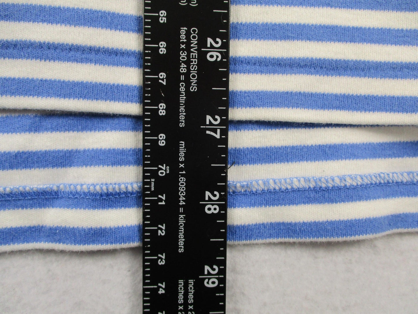 Polo By Ralph Lauren Polo Shirt Mens XL Blue White Striped Cotton Logo Casual4