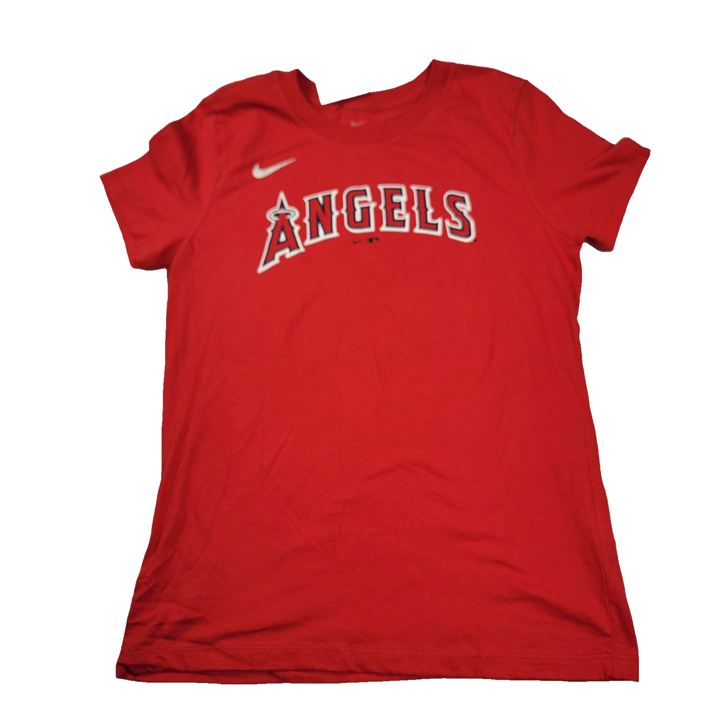 Los Angeles Angels Shirt Womens Small Red MLB Baseball Ohtani Nike Tee