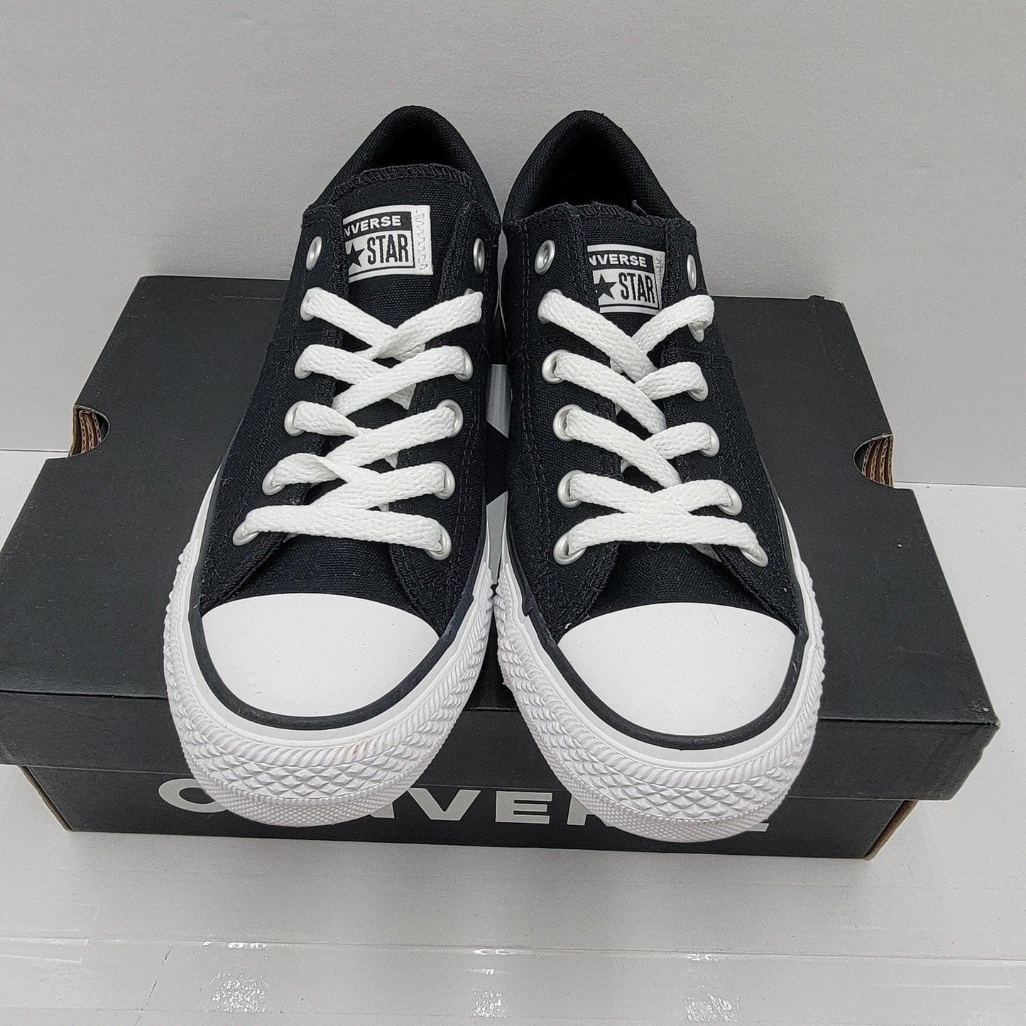 Converse CTAS Low Black Canvas  Women's Size 8New B Grade2