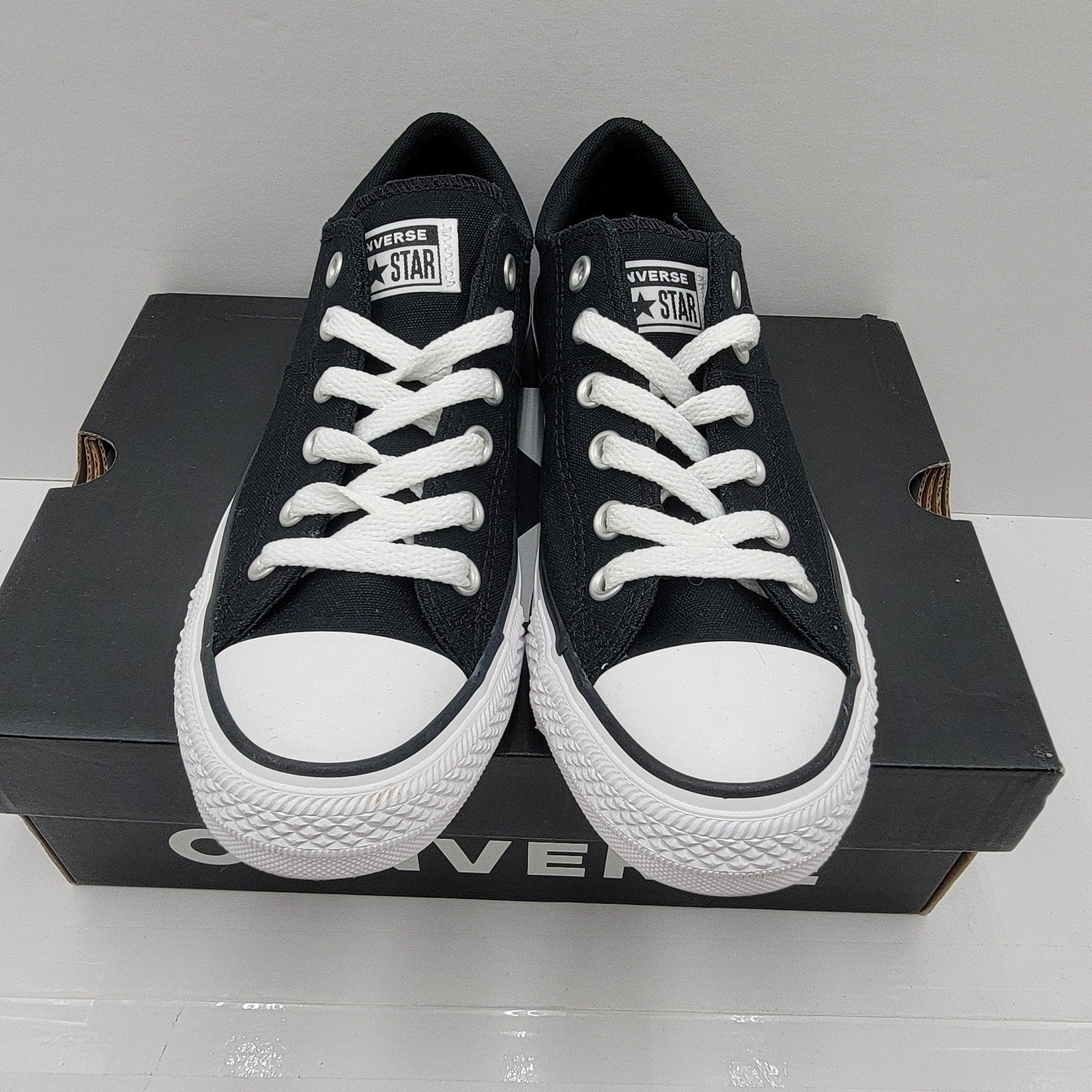 Converse CTAS Low Black Canvas  Women's Size 8New B Grade2
