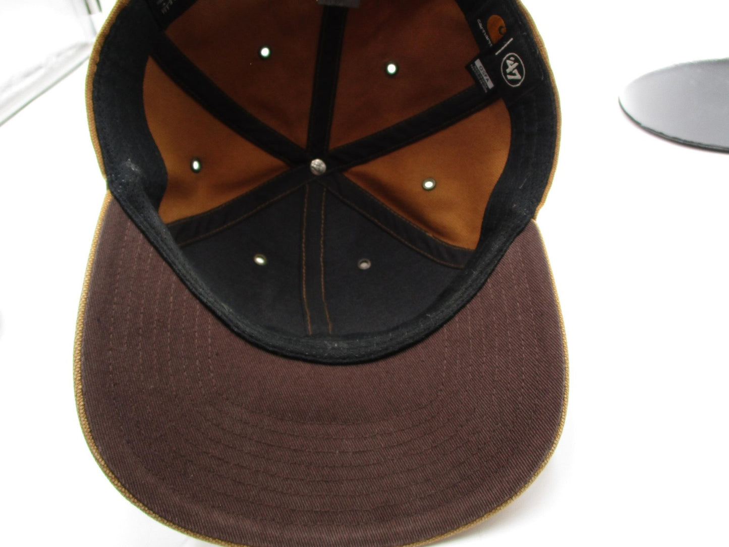 Pittsburgh Pirates x Carhartt Hat Cap Strap Back One Size Brown MLB Baseball Men7