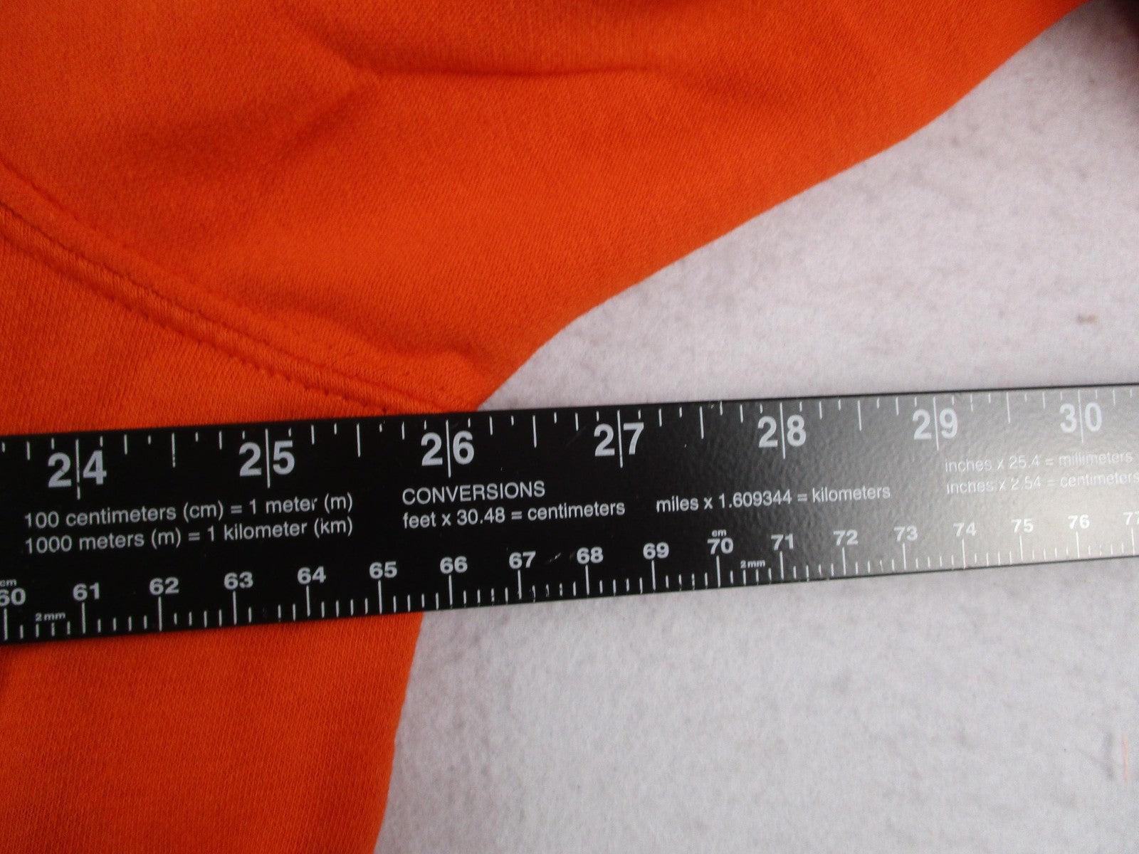 D73 USA Hoodie Mens 2XL Orange Skull Hot Wheels Pullover Fleece Sweatshirt 129010