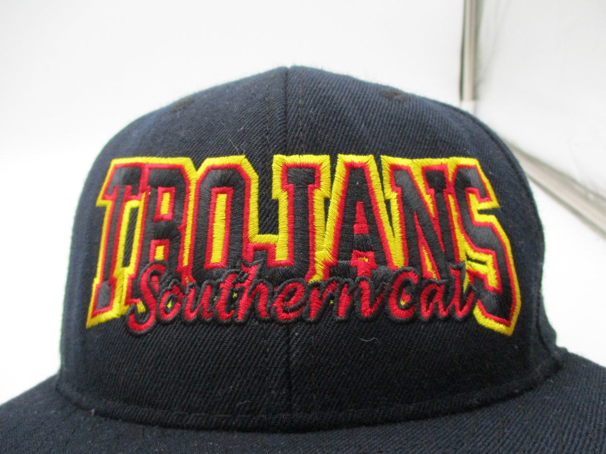 USC Trojans Hat Cap Snap Back One Size Black NCAA Football Top Of The World1