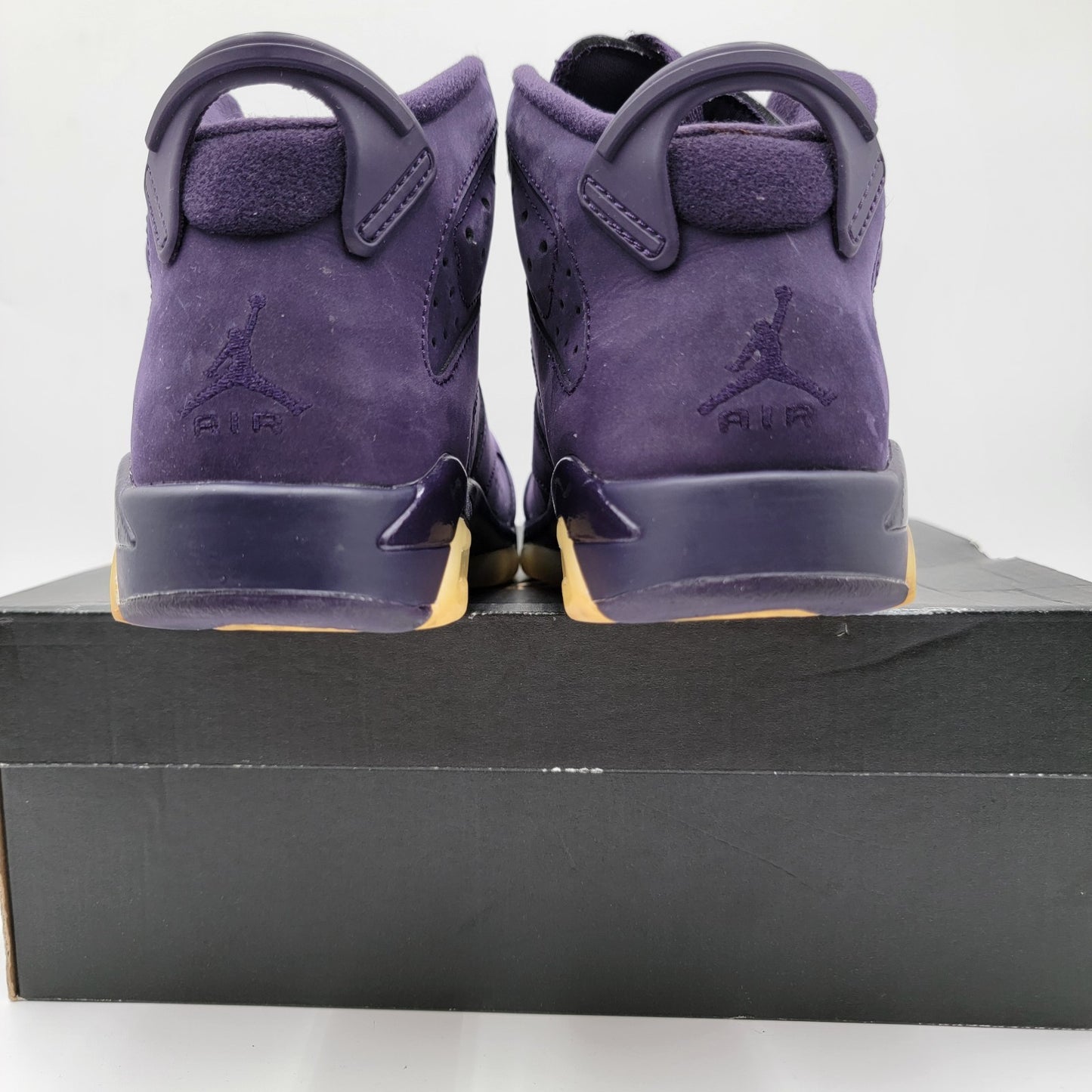 Air Jordan 6 Retro GS Purple Dynasty 4Y OG Box Lace Locks Preowned 2016 Girls VG3