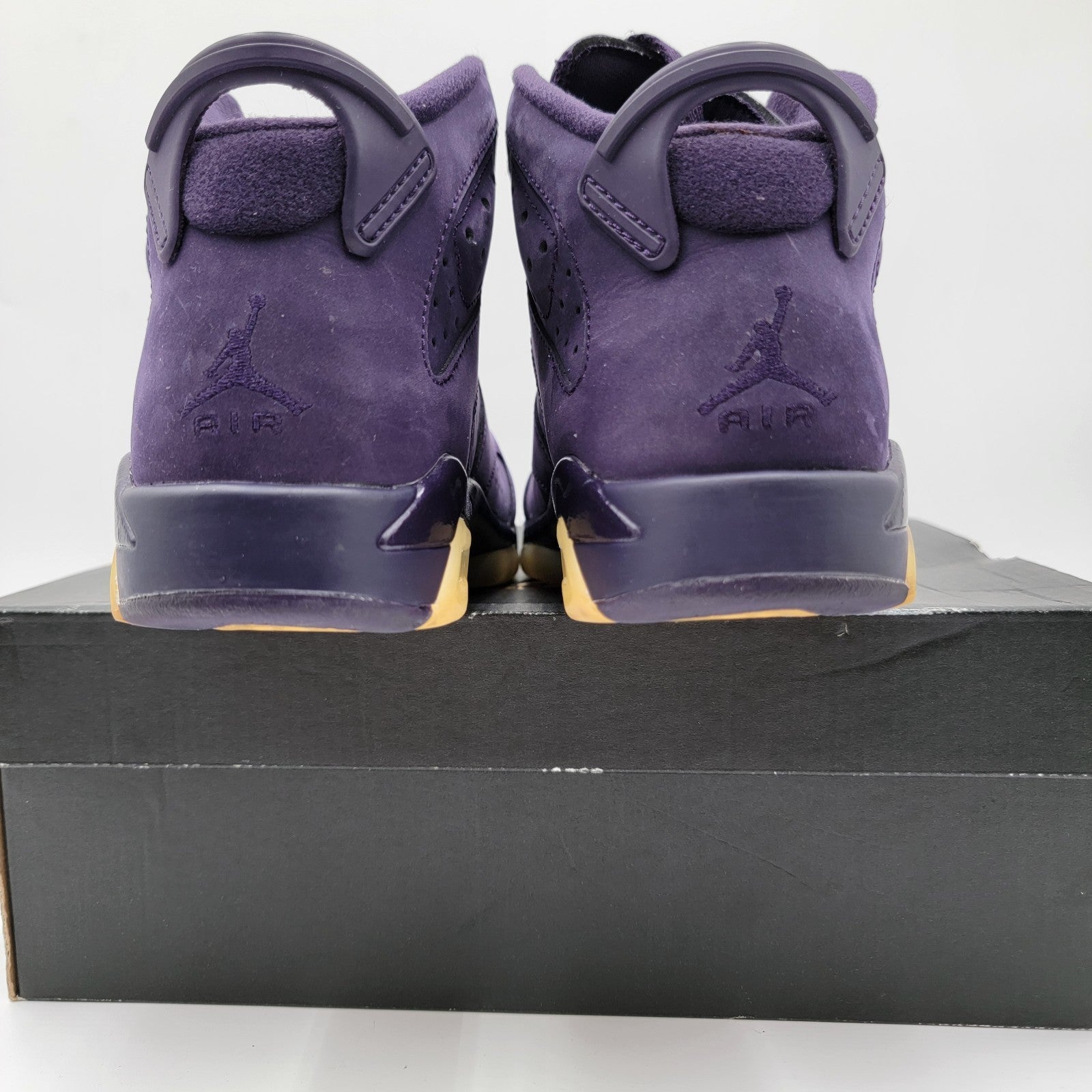 Air Jordan 6 Retro GS Purple Dynasty 4Y OG Box Lace Locks Preowned 2016 Girls VG3