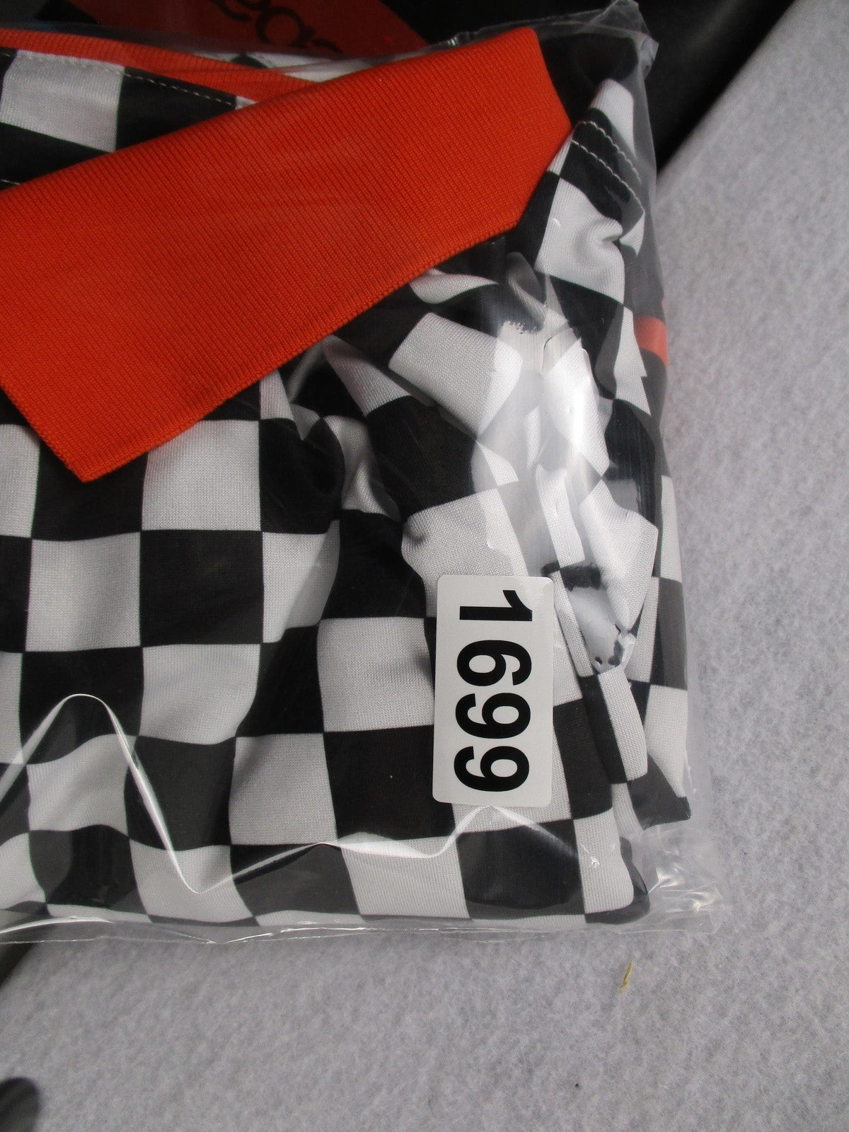 Pit Viper Polo Shirt Mens Large Multicolor Checkered Racing Graphic NWT 169911