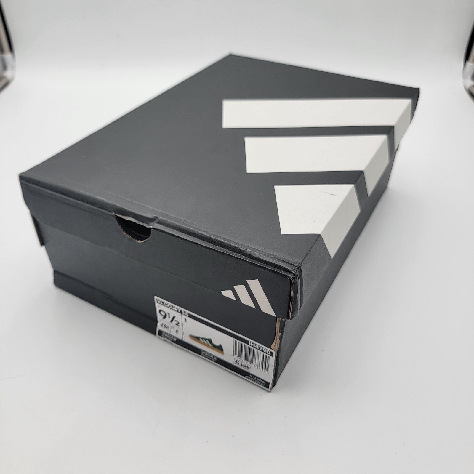 adidas VL Court 3.0 Men's Shoes IH4790 Dark Green/White 9.5 Skater NIB Originals8