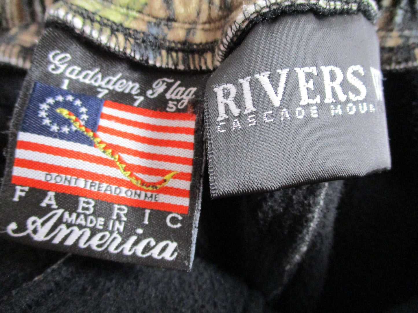 Rivers West Snow Pants Mens Large Camo Fleece Lined Waterproof Hunting 17344