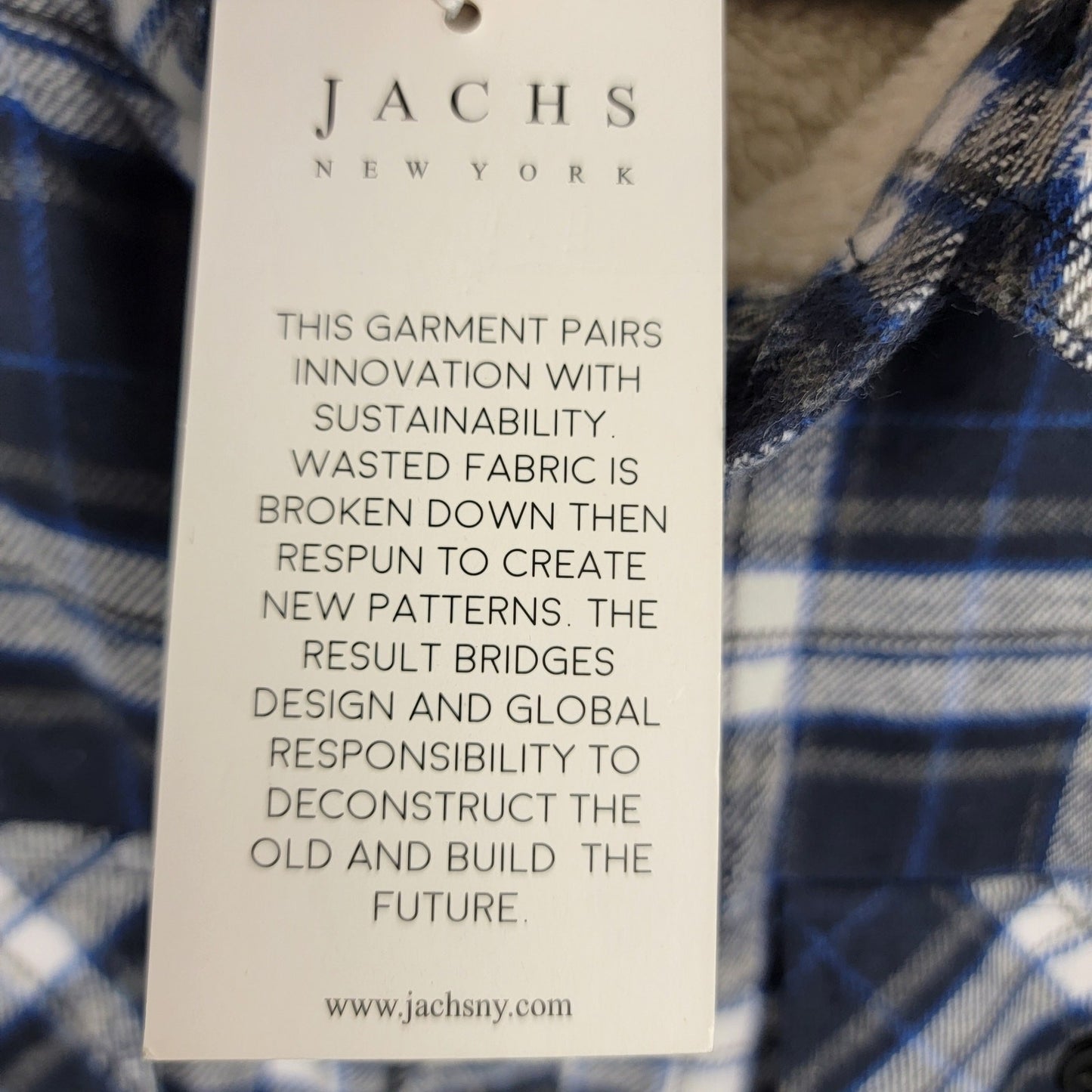 Jachs New York Sherpa Lined Shirt Mens Sz 2XL4