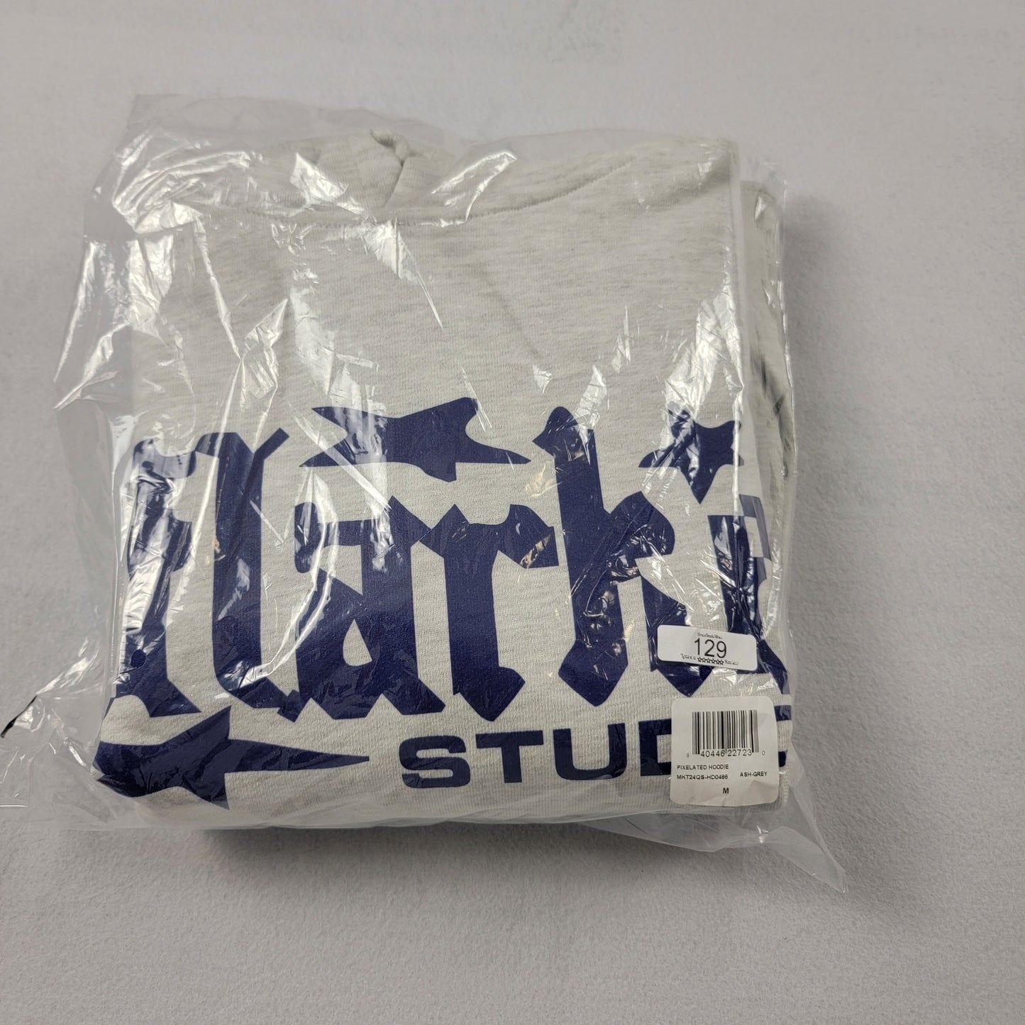 Market Studios Pixelated Logo Hoodie Sz M