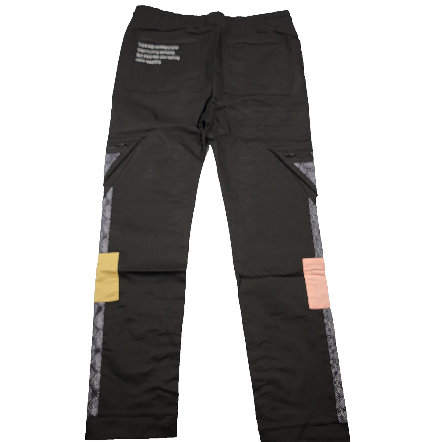The Hideout Clothing “The Coup” Cargo Joggers XL Black LimitedEdition NWT