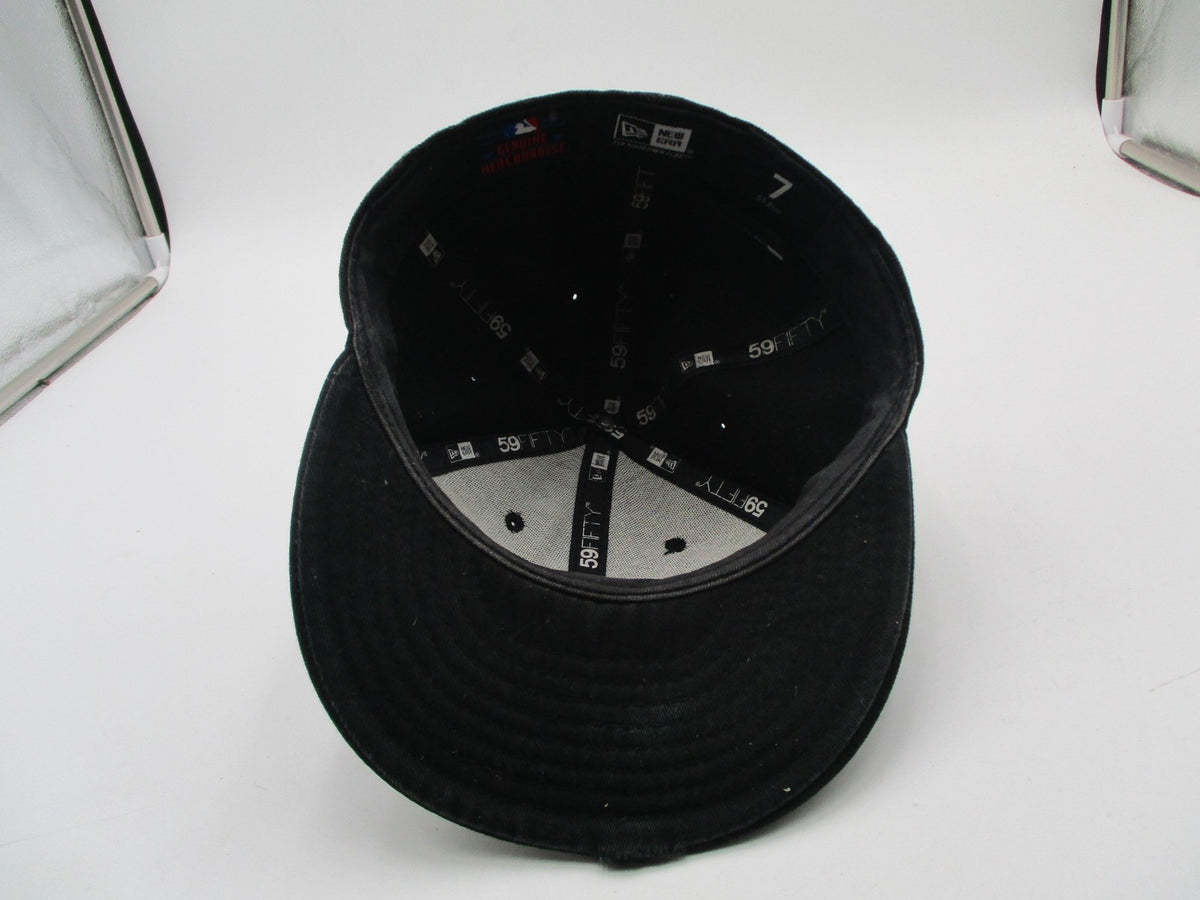 Los Angeles Dodgers Hat Cap Fitted Mens 7 Black MLB Baseball 59FIFTY New Era11