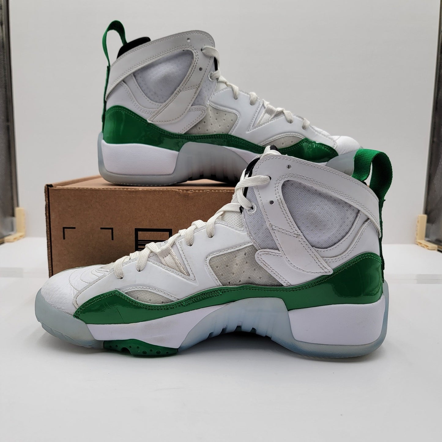Nike Jumpman Two Trey 'White Lucky Green' Mens Sz 10.5 DJ1925130