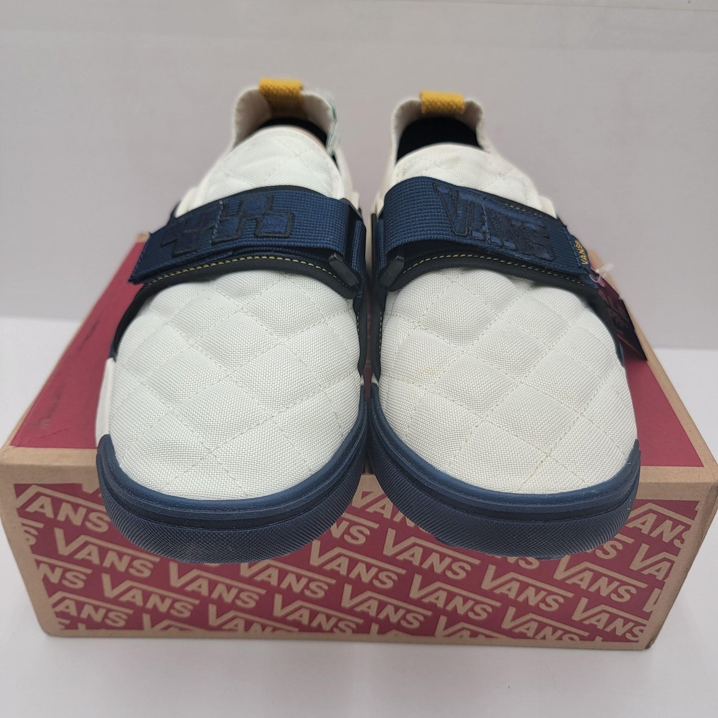 Vans Coast CC Men's Marshmallow/Blue ComfyCush Sneakers VN0A5JMC8R8