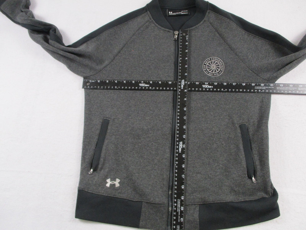 Sun Belt Conference Jacket Mens Large Gray NCAA Basketball Under Armour 165610