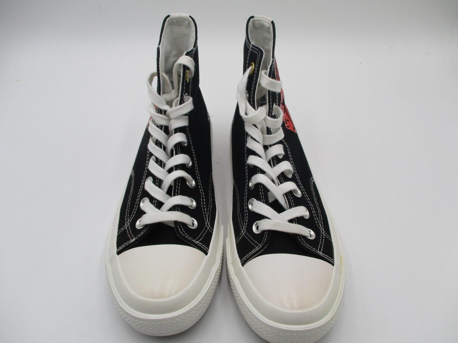 Darc Sport High Top W1DIOS Shoes Mens Size 10 Black Red Wolves Club Sneakers10