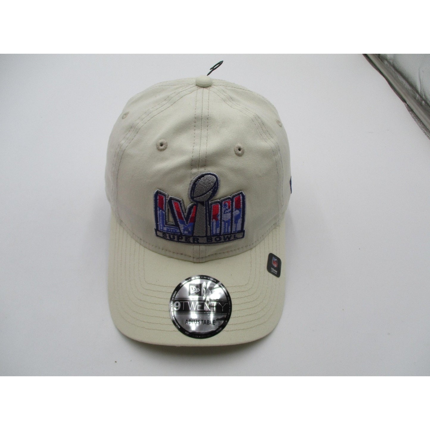 Super Bowl Lviii Hat Cap Strap Back One Size Beige Nfl Football New Era Mens Nwt